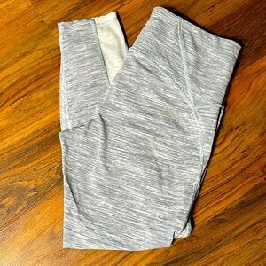 Lululemon running workout pants mesh insert